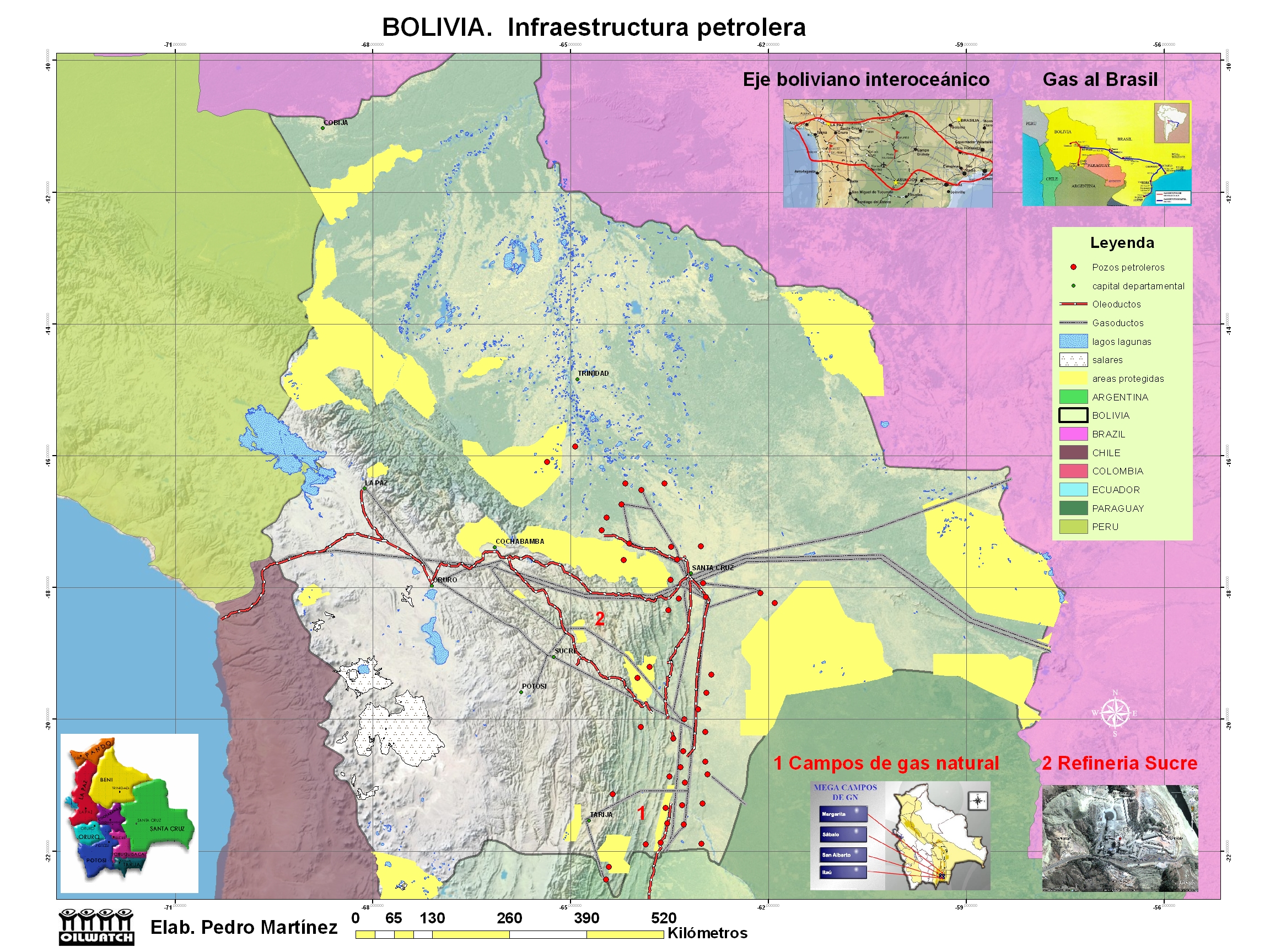 Mapas De Bolivia